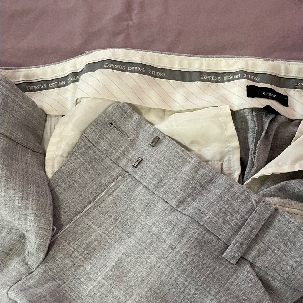 Express Light Gray women’s pants